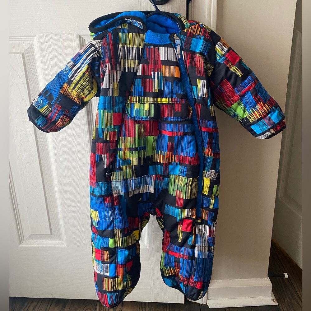 Obermeyer toddler snowsuit. 12-18 months. Like New.